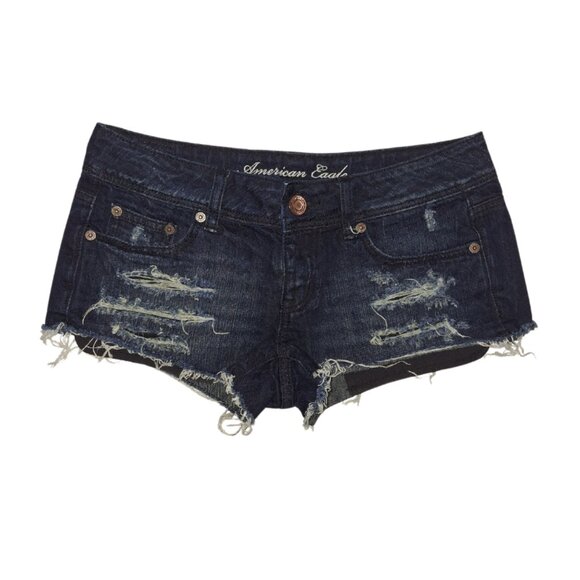 Size 2 Jean Shorts by American Eagle - Picture 1 of 5